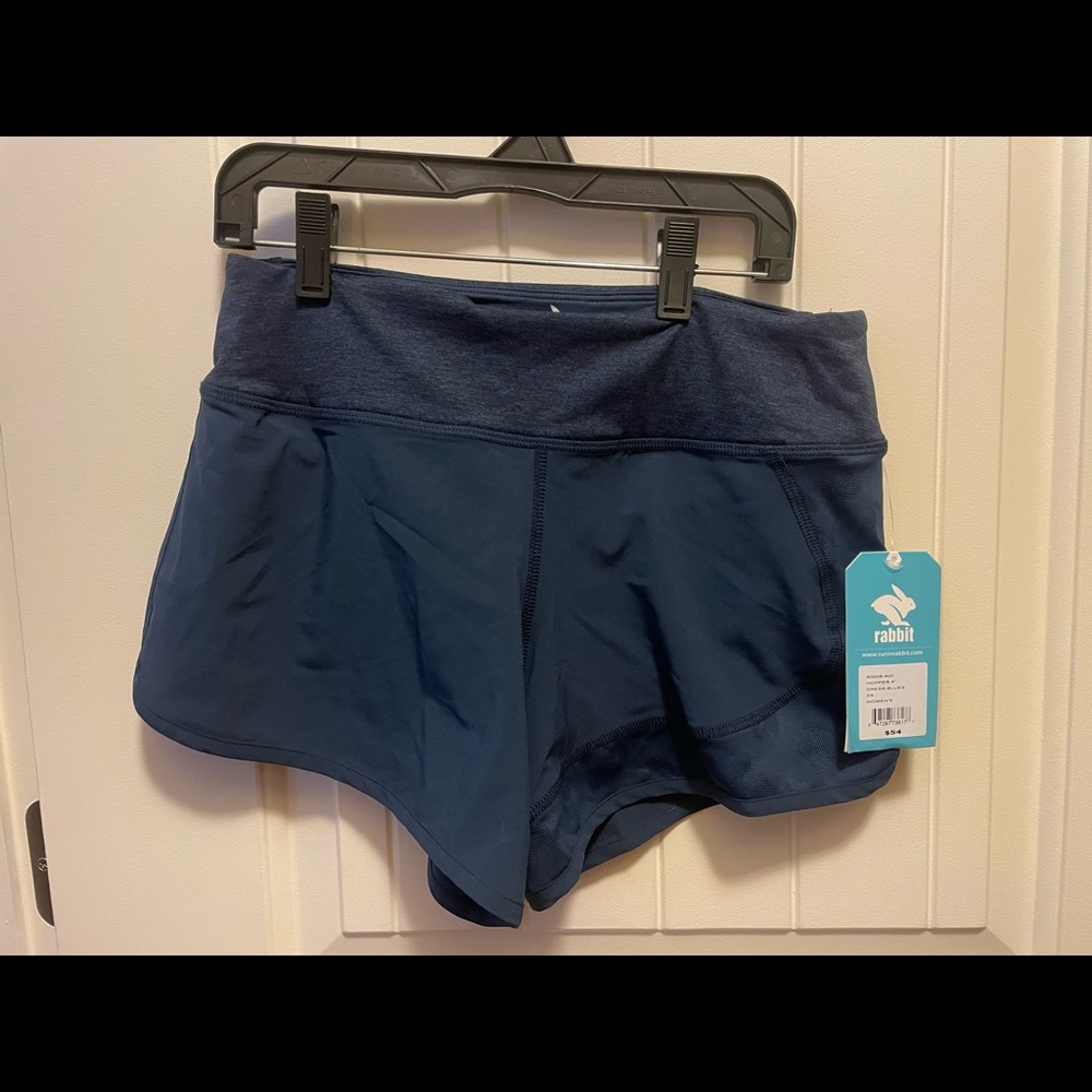 NWT Rabbit Running Shorts XS Hopper 4”